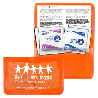 Crescent First Aid Antiseptic & Disinfectant Wipes Pack