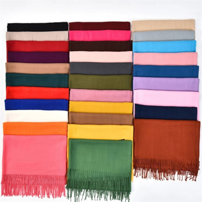 Solid Color Thermal Scarf