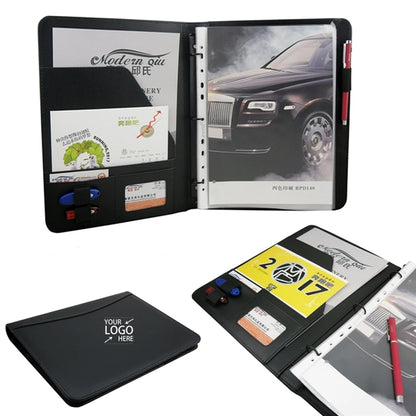 Leather Business Binder