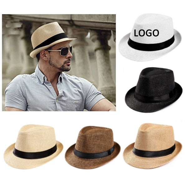 Folding Beach Straw Cap