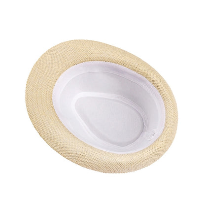 Folding Beach Straw Cap