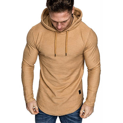 Solid Hoodie Pullover
