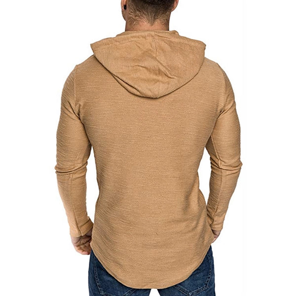 Solid Hoodie Pullover