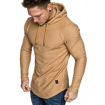 Solid Hoodie Pullover