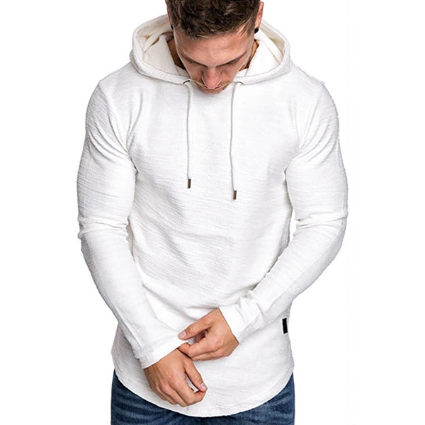 Solid Hoodie Pullover