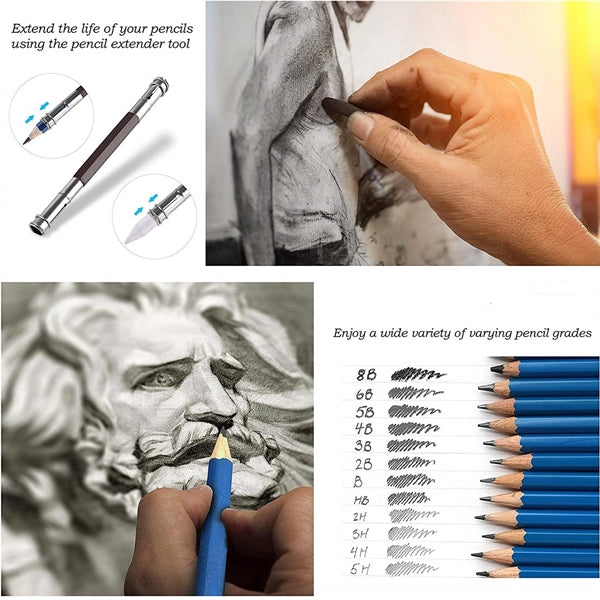 41Pcs Drawing Kit