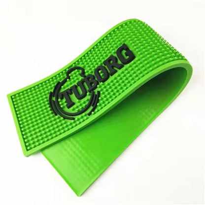 Custom Logo Rubber Bar Mat Soft PVC
