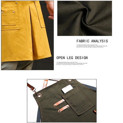 Household Denim Sleeveless Apron