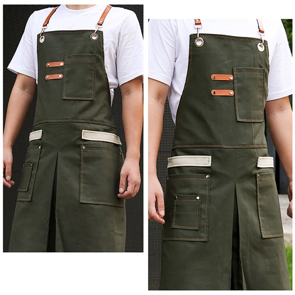 Household Denim Sleeveless Apron