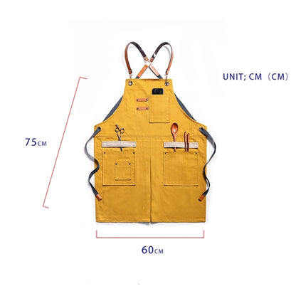 Household Denim Sleeveless Apron