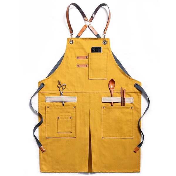 Household Denim Sleeveless Apron