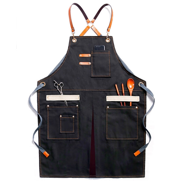 Household Denim Sleeveless Apron