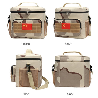 24-Can Camo Cooler Tote Bag