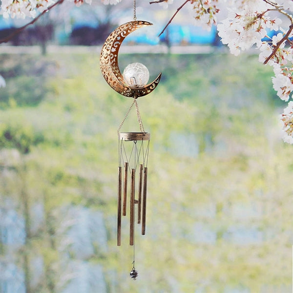 LED Solar Hollow Wind Chimes