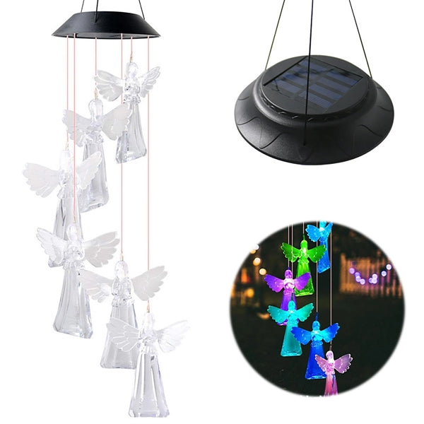 Solar Hanging Lamp Sind Chime