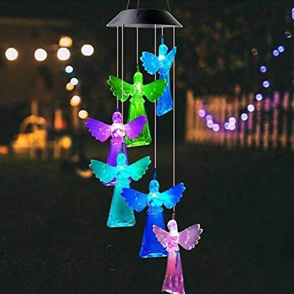 Solar Hanging Lamp Sind Chime