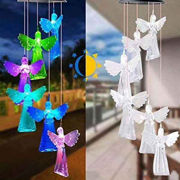 Solar Hanging Lamp Sind Chime