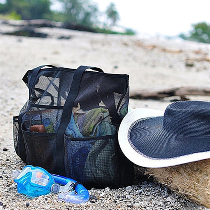 Large Mesh Beach Tote Bag