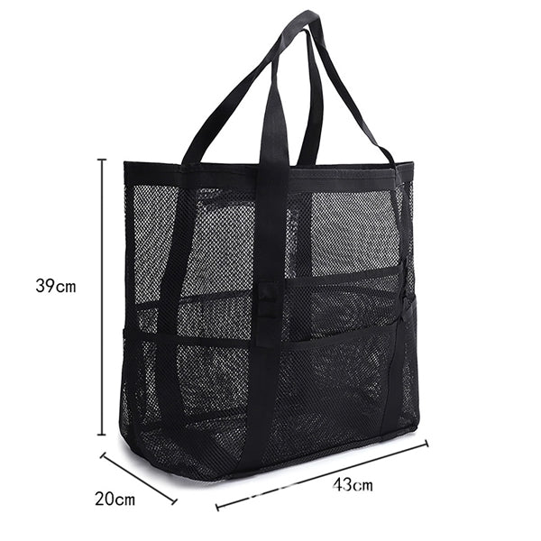Large Mesh Beach Tote Bag
