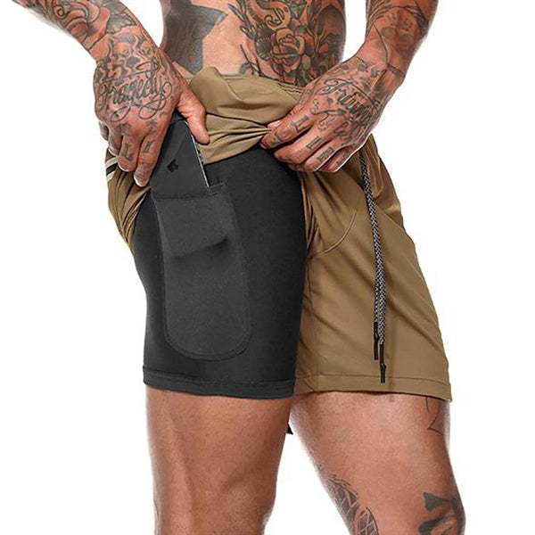 Man Training Sport Short Pants