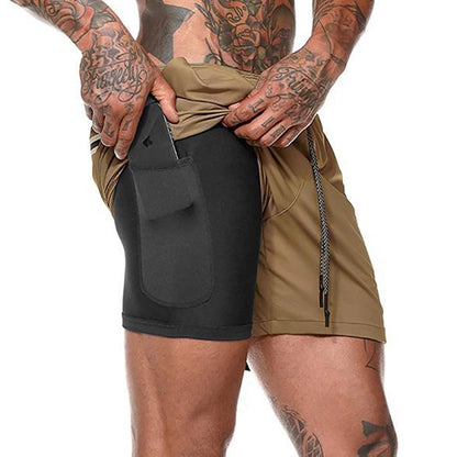 Man Training Sport Short Pants