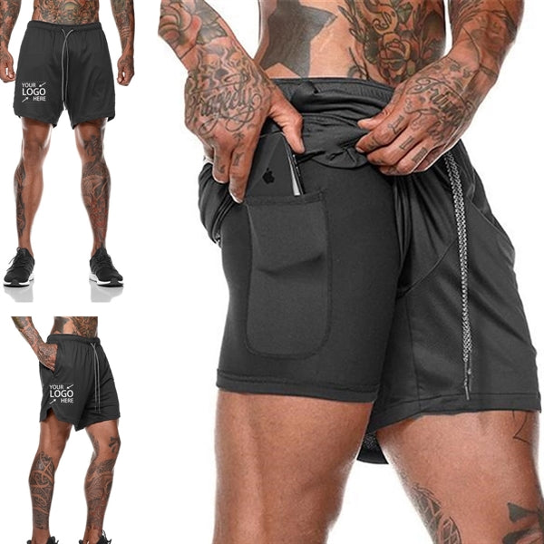 Man Training Sport Short Pants