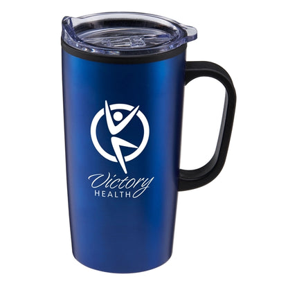 20 oz Stainless Steel Travel Mug with Handle