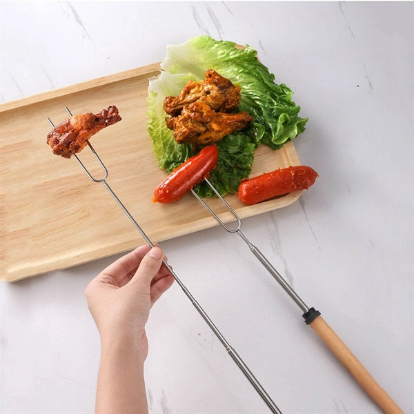 Telescoping Smores BBQ Forks
