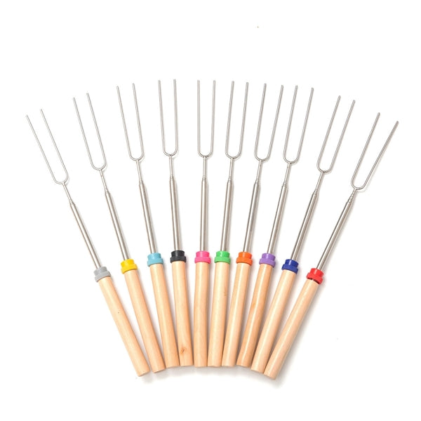Telescoping Smores BBQ Forks