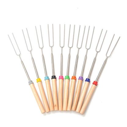 Telescoping Smores BBQ Forks