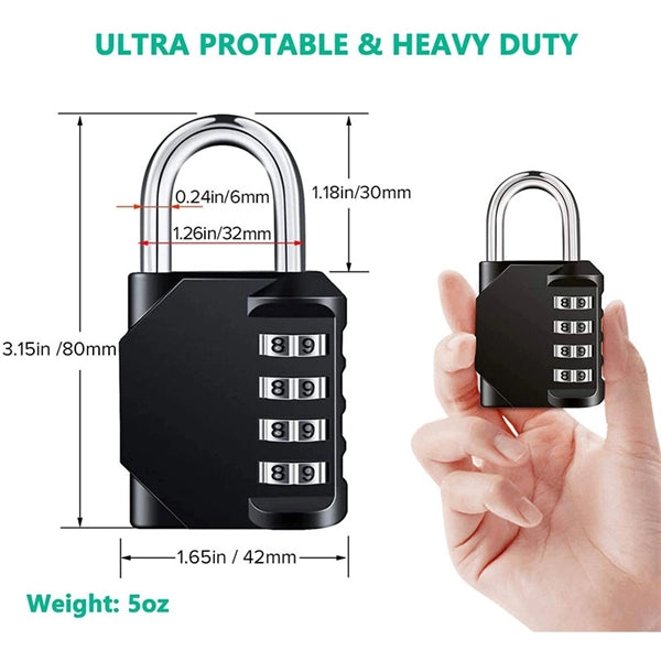 Combination Lock Resettable