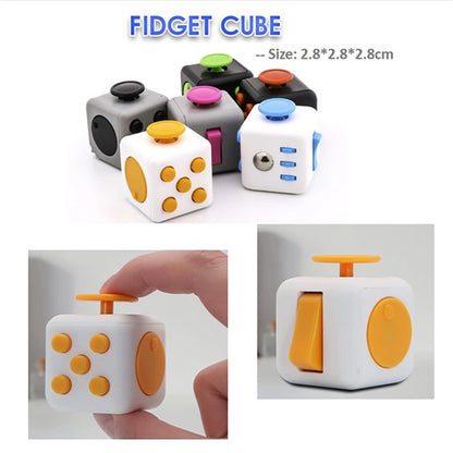 Fidget Cube Stress Anxiety Pressure Relieving Toy