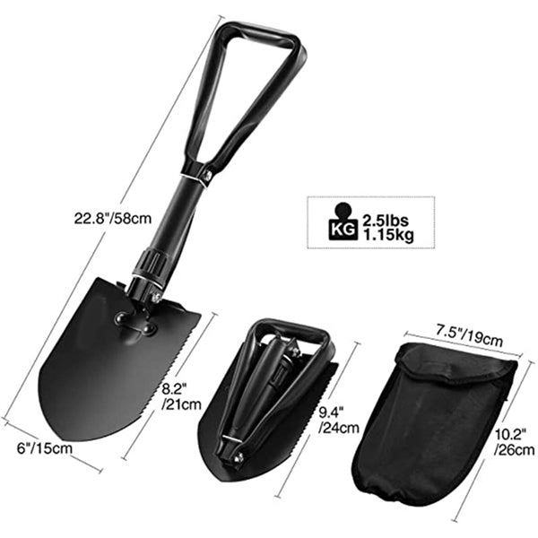 Military Folding Camping Shovel