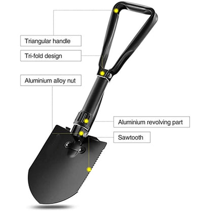 Military Folding Camping Shovel