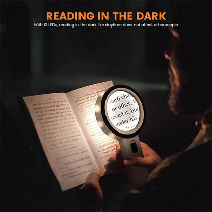Magnifying Glass with Light