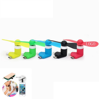 2-in-1 USB Cell Phone Fan