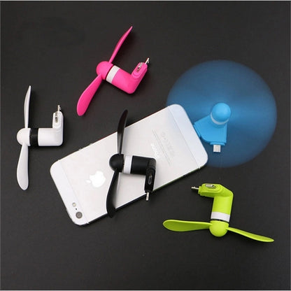 2-in-1 USB Cell Phone Fan