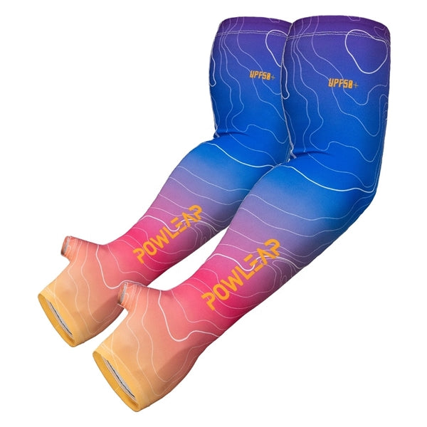 CoolMax summer compression Arm sleeves w/ thumb loop holder