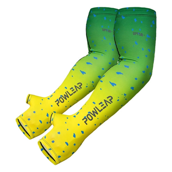 CoolMax summer compression Arm sleeves w/ thumb loop holder