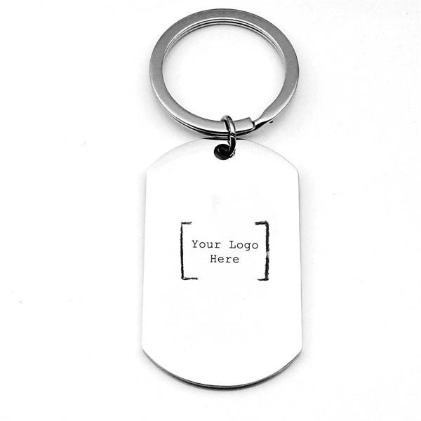 Blank Keychain Engraved Pendant