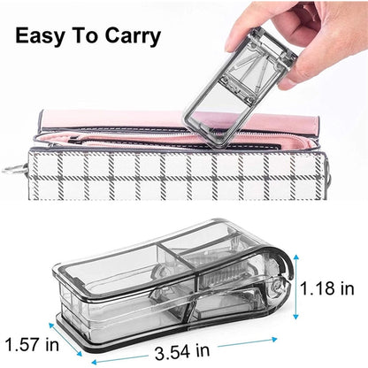 Pill Splitter with Stainless Steel Blade