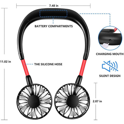Portable Hand Free Neck Fan