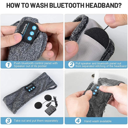 Bluetooth Sports Headband Headphones