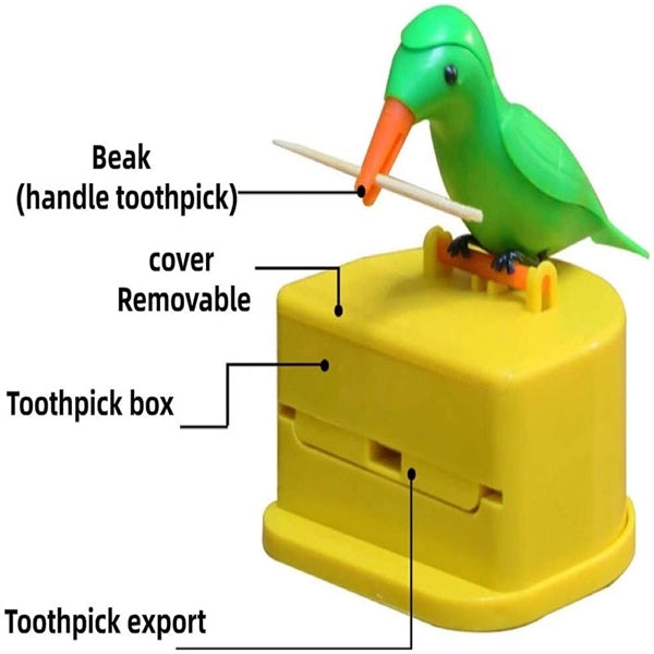 Bird Toothpick Dispenser