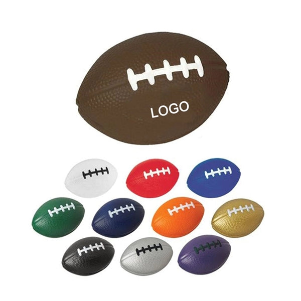 Football Shape Stress Reliever