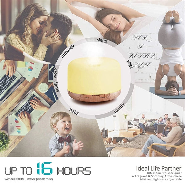 Humidifier Aromatherapy Oil Steam