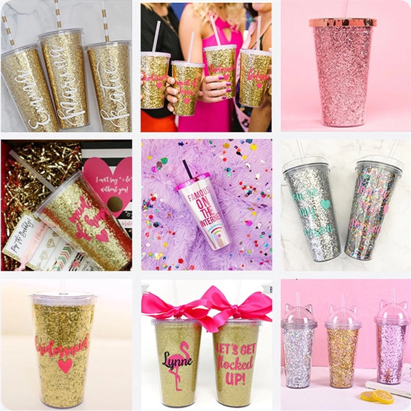 24oz Tumbler with Straw