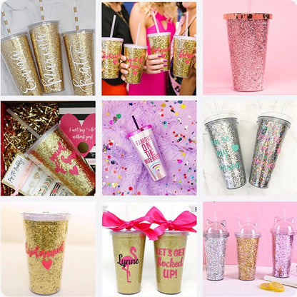 24oz Tumbler with Straw