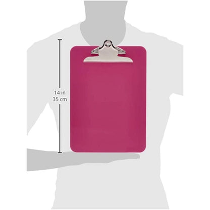 Plastic A4 Clipboards with Metal Clip