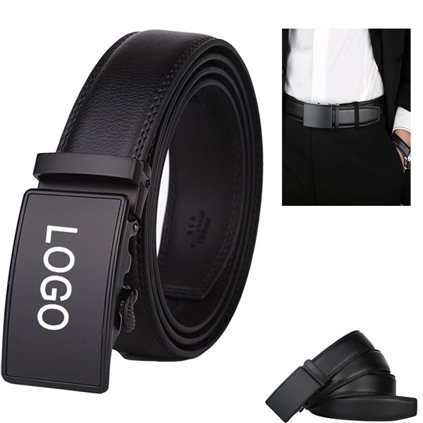 Men's Belt Real Leather With Automatic Buckle